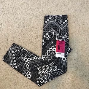 Print seamless Capri leggings